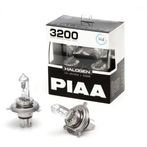 PIAA ヘッドライト・フォグランプ用 ハロゲン H4 3200K 車検対応 2個入 12V 60/55W HS604｜sakuranokomichi