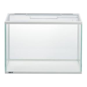 GEX AQUARIUM マリーナスリムL水槽ホワイト MRS-400WH-N ホワイトフレーム水槽 W39.8×D20.4×H28cm｜sakuranokomichi