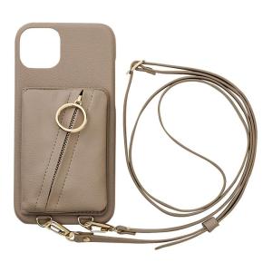UNiCASE iPhone14 Plus ケース MAELYS LOUNA Clutch Ring Case (beige) スマホショル｜sakuranokomichi