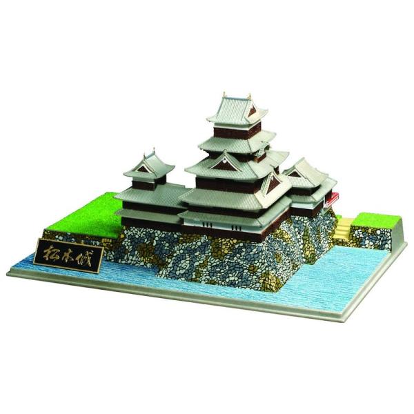 童友社 1/430 日本の名城 JOYJOYコレクション 松本城 プラモデル JJ-9