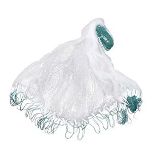 iplusmile 投網 投げ網 漁具 魚捕り網 1mx25m 魚網 軽量 耐久性 単層 投網漁 手投げ網 釣りネット ウグイ フナ アユ ボラ