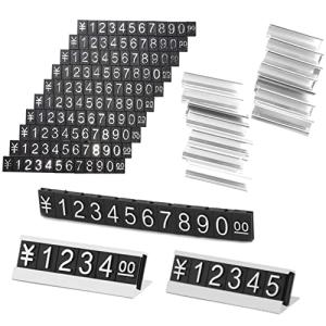 fogman プライスカード プライス台 セット プレート 値札 キューブ 価格表示