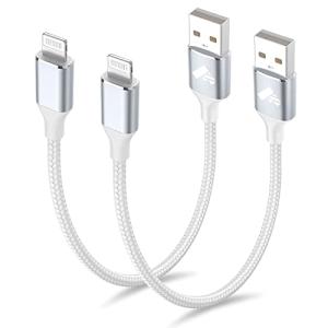 ライトニングケーブル 短い Aioneus iPhone 充電器ケーブル 30cm Lightningケーブル 短い 2本セット アイホン充電ケ