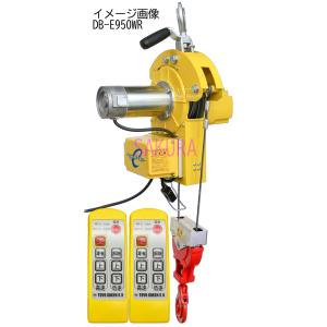 トーヨーコーケン 二本掛けベビーホイスト DB-E820WR 無線2個操作