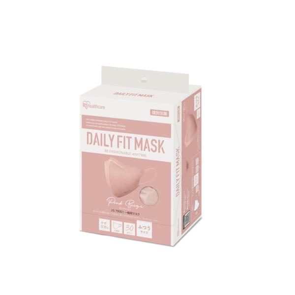 アイリスオーヤマ マスク 不織布 立体マスク 3Dマスク 30枚入 ふつうサイズ 立体 個包装 不織...