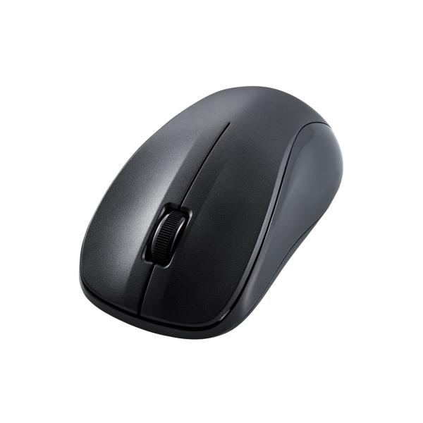エレコム(ELECOM) マウス ワイヤレスマウス Bluetooth 3ボタン Mサイズ 抗菌 ブ...