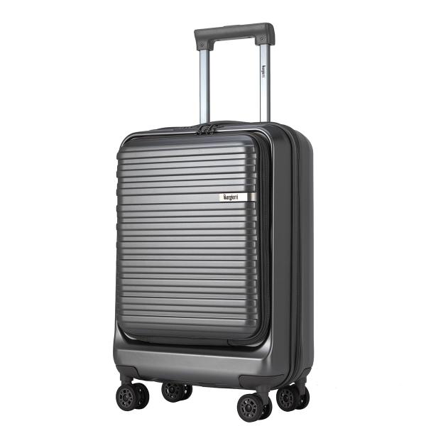 [Bargiotti] フロントオープン スーツケース拡張機能 機内持ち込み 大容量 軽量 日乃本キ...
