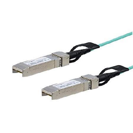 StarTech.com AOCケーブル/5m/Cisco製品SFP-10G-AOC5M互換/アクテ...