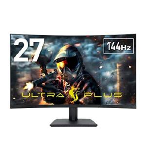 プリンストン ULTRA PLUS ゲーミングモニター 曲面ディスプレイ 27型ワイド (フルHD/144Hz/FreeSync/DisplayPort/VESA) PTFGFA-27C｜sakurashopec