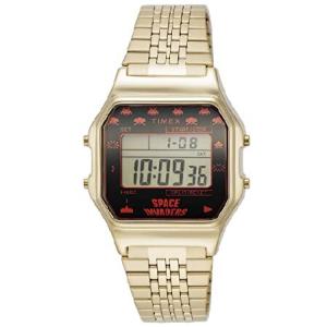 [TIMEX] 腕時計 タイメックス TIMEX 80 Space Invaders スペースインベーダー コラボレーションモデル レッド 文字盤 真鍮 アクリル クォーツ 日本製ムーブメン｜sakurashopec