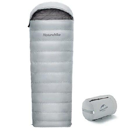 Naturehike 寝袋 ダウン シュラフ 冬用 650FP 撥水加工 -2〜-35℃ 暖かい ア...