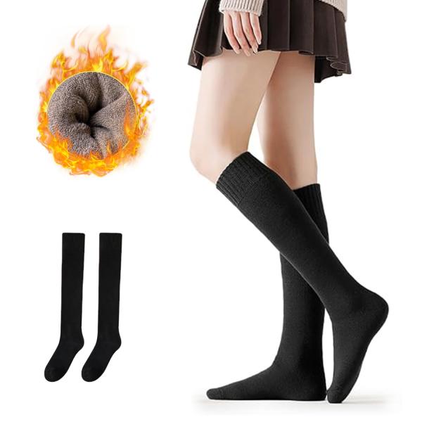 [爆買]ハイソックス 3足組 レディース 厚手 防寒保温 ハイソックス 靴下 レディース 足冷え対策...