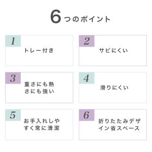 水切りラック 折り畳み 水切りかご 食器乾燥ラ...の詳細画像3