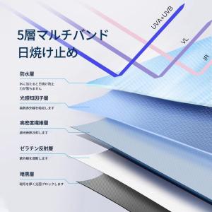 日傘 折りたたみ 遮光率100% 完全遮光 超...の詳細画像4