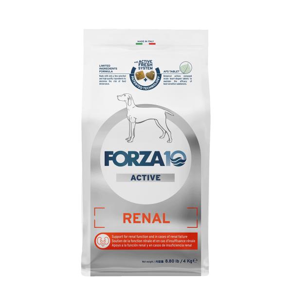 FORZA10 リナールアクティブミディアム（中粒）4kg【フォルツァディエチ】【犬用療法食】【正規...
