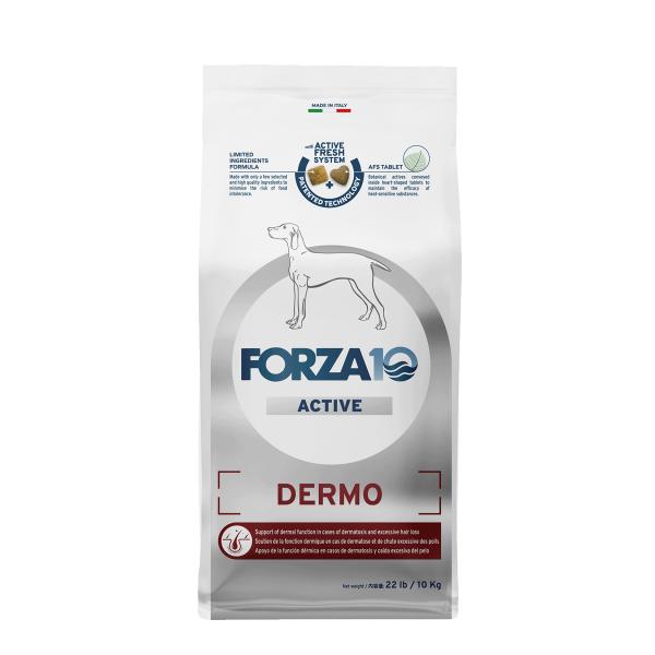 FORZA10 デルモアクティブ ミディアム（中粒）10kg【フォルツァディエチ】【犬用療法食】【正...