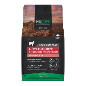ニュートライプ　エッセンス　キャット　ビーフ＆チキンｗｉｔｈグリーントライプ　1.8kg(キャットフード)【正規品】