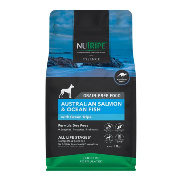 【セール！】ニュートライプ　エッセンス　サーモン＆フィッシュｗｉｔｈグリーントライプ　1.8kg(ド...