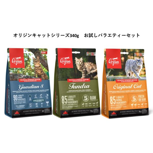 【賞味期限2025年10月〜】オリジン　オリジナルキャット、ツンドラキャット、ガーディアン８（エイト...