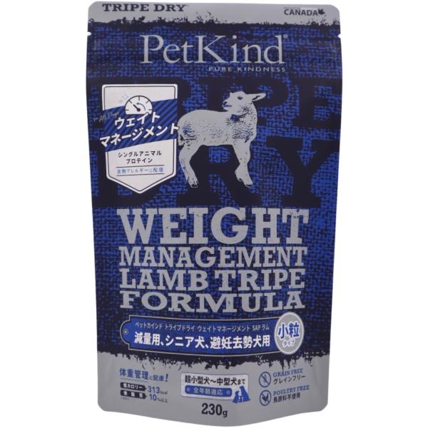【賞味期限2026年5月30日】PatKind TripeDry ウェイトマネージメントSAPラム【...