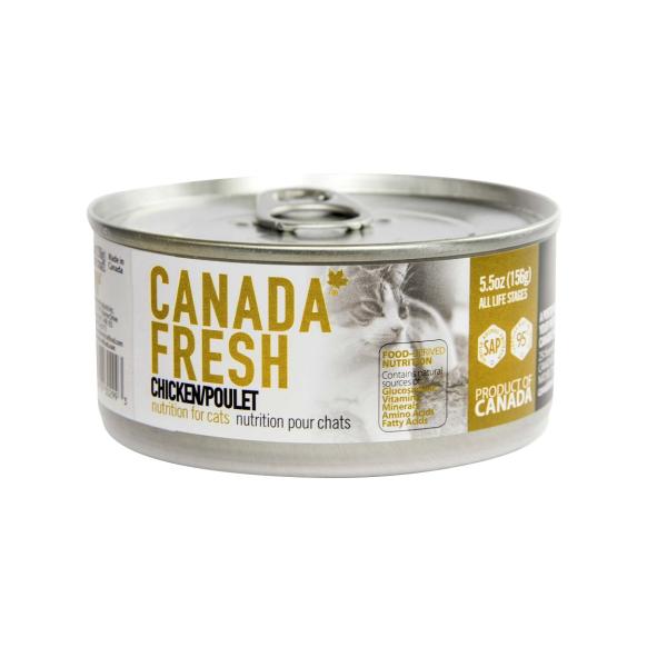 PatKind 猫用総合栄養食 Canada fresh チキンSAP　156ｇ（ペットカインド  ...