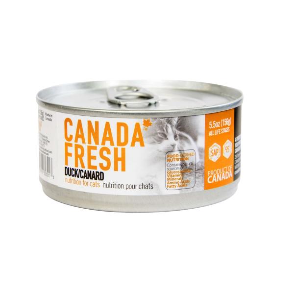PatKind 猫用総合栄養食 Canada fresh ダックSAP　156ｇ（ペットカインド  ...