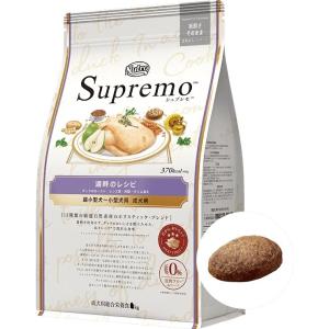 ニュートロ シュプレモ湖畔のレシピ ダックのロースト　レンズ豆・洋梨・タイム添え 超小型犬〜小型犬用　成犬用小粒 4kg