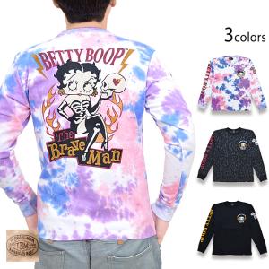 THE BRAVE MAN ザブレイブマン BETTYコラボ天竺半袖Tシャツ BBB-2437