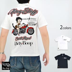 Betty Boop×Flag Staff 半袖Tシャツ Flagstaff 432020 フラッグ