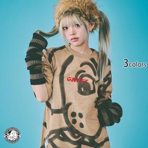 ガルフィー GALFY 長袖Tシャツ 超ゆったりビッグシルエット ロンT