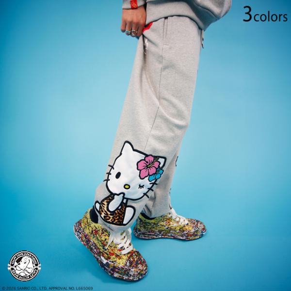 CANDY GALFY × HELLO KITTYコラボ 仲子スウェットパンツ◆GALFY爆買