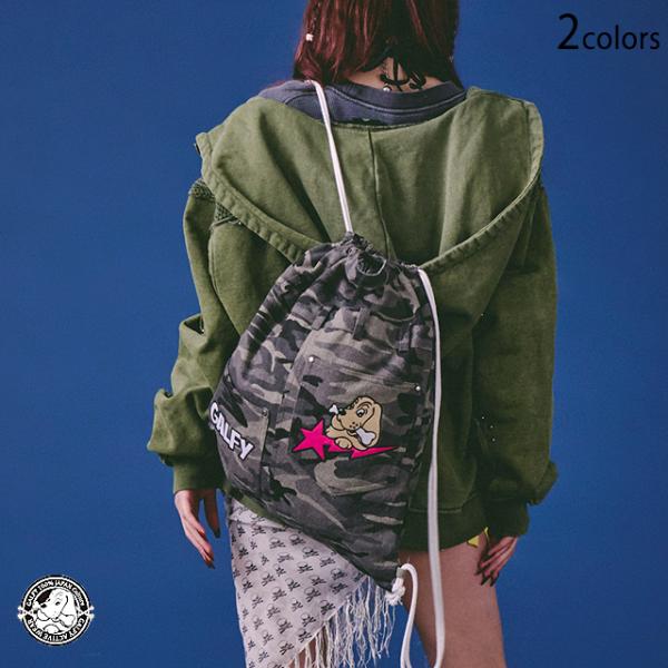 星のわんちゃんリメイクナップサック GALFY 161008 ガルフィー バッグ かばん ユニセック...