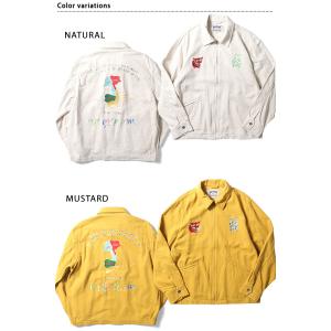 コットンリネンベトナムジャケット「MAP」 H...の詳細画像1