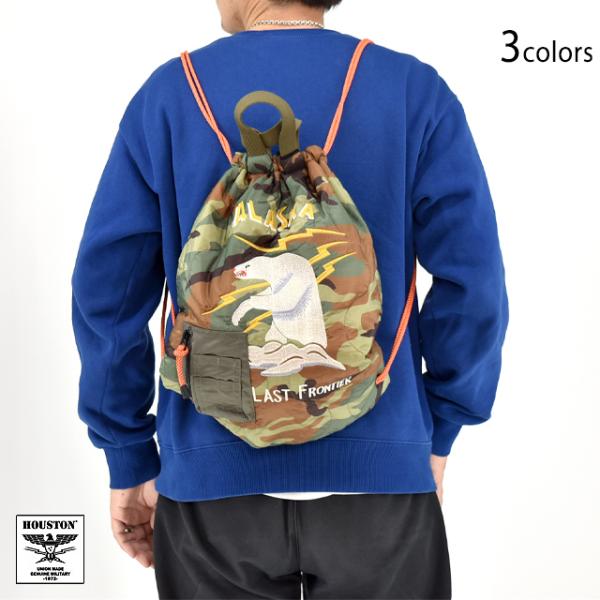 刺繍キルティング2WAYバッグ「ALASKA」 HOUSTON 6906 ヒューストン アラスカ シ...