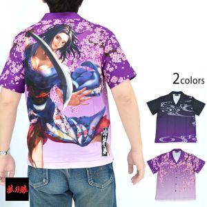 Hello Kitty×抜刀娘コラボ ばっとうむちゅめ半袖Tシャツ 抜刀娘 222006