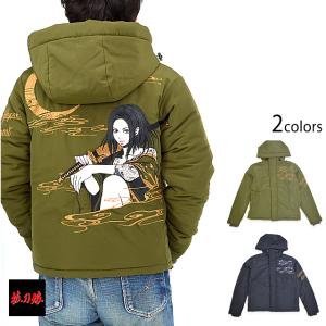 抜刀娘 葵天女リバーシブルスカジャン 244048 和柄 和風 スーベニア