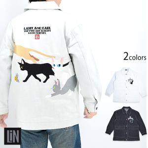 絞り染総刺繍ジップパーカー 今昔 KJ-29203 和柄 和風 狐 キツネ