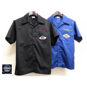 サムライジーンズ 自動車倶楽部半袖ガソスタシャツ SAMURAI JEANS