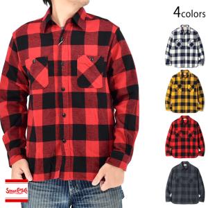ツイルチェック長袖ワークシャツ/TWILL CHECK WORK SHIRT SUGER CANE SC29557 シュガーケーン 日本製 東洋