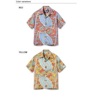 レーヨンアロハシャツ「WAIKIKI MAP」...の詳細画像1
