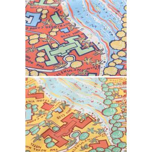レーヨンアロハシャツ「WAIKIKI MAP」...の詳細画像5