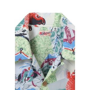 レーヨンアロハシャツ「JAPANESE QUA...の詳細画像3