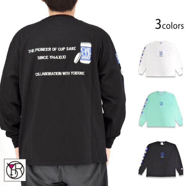 ワンカップ大関コラボ ロングTシャツ YOIDORE 816503 ヨイドレ 酔いどれ 刺繍 お酒 ...