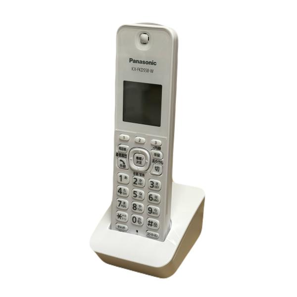 パナソニック 増設用子機 KX-FKD558-W 1.9GHz DECT準拠方式 VE-GD37・V...