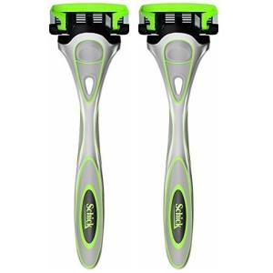 シック Schick 5枚刃 ハイドロ5 プレミアム 敏感肌用 ホルダー 2本セット 本体 刃付き 訳あり 送料無料