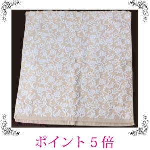 バスタオル ローズ バラ 薔薇 ブラウン おしゃれ 雑貨｜sakuraworks