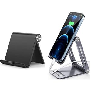 UGREEN Cell Phone Stand Holder with Aluminum Mobile Phone Dock Bundle Compatible for iPhone 11 Pro Max SE XS XR 8 Plus 6 7 5, Samsung Galaxy