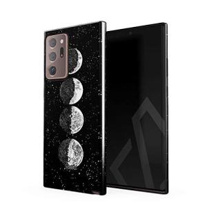 Glitbit Compatible with Samsung Galaxy Note 20 Ultra Case Moon Phases Eclipse Stars Cosmos Galaxy Universe Cosmic Lunar Luna Heavy Duty Shoc