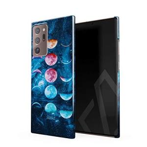 Glitbit Compatible with Samsung Galaxy Note 20 Ultra Case Moon Phases Galaxy Star Nebula Cosmic Universe Cosmos Tumblr Luna Outer Space Thin