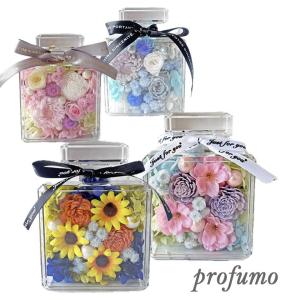 香水ボトル型プリザーブドフラワーprofumo...の詳細画像1